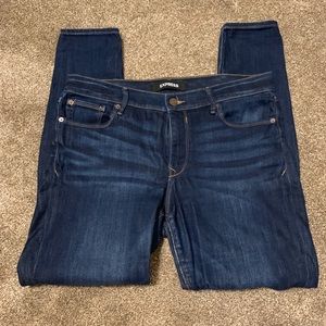 Express jean Legging 12R - dark wash